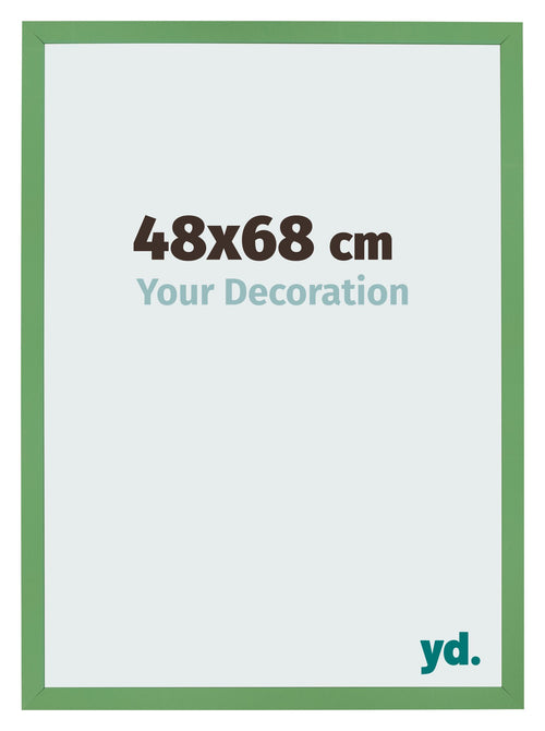 Bilderrahmen 48x68 cm Grun MDF Bologna Vorne Messe | Yourdecoration.de