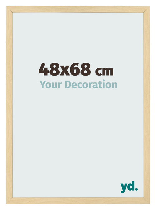 Bilderrahmen 48x68cm Buche Dekor MDF Bologna Vorne Messe | Yourdecoration.de