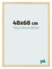Bilderrahmen 48x68cm Buche Dekor MDF Bologna Vorne Messe | Yourdecoration.de
