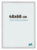 Bilderrahmen 48x68cm Edelstahl MDF Bologna Vorne Messe | Yourdecoration.de