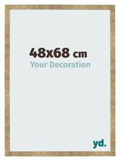 Bilderrahmen 48x68cm Gold Antik MDF Bologna Vorne Messe | Yourdecoration.de