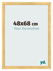 Bilderrahmen 48x68cm Gold Vintage MDF Pisa Vorne Messe | Yourdecoration.de
