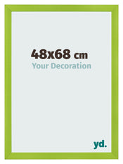 Bilderrahmen 48x68cm Grün MDF Pisa Vorne Messe | Yourdecoration.de