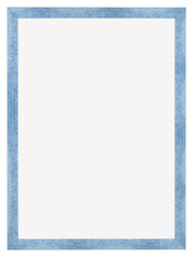 Bilderrahmen 48x68cm Hellblau Gewischt MDF Pisa Vorne | Yourdecoration.de