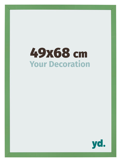 Bilderrahmen 49x68 cm Grun MDF Bologna Vorne Messe | Yourdecoration.de