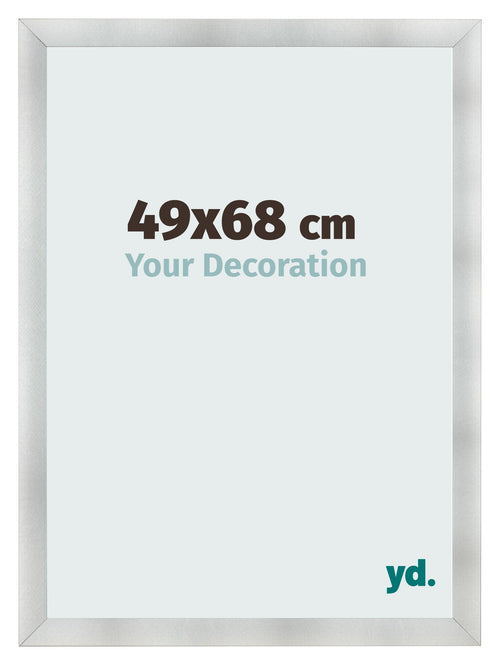 Bilderrahmen 49x68cm Aluminium Gebürstet MDF Pisa Vorne Messe | Yourdecoration.de