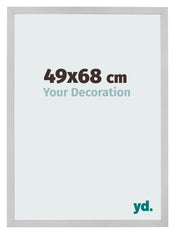 Bilderrahmen 49x68cm Edelstahl MDF Bologna Vorne Messe | Yourdecoration.de