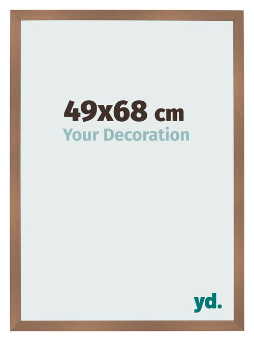 Bilderrahmen 49x68cm Kupfer Dekor MDF Bologna Vorne Messe | Yourdecoration.de