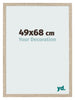 Bilderrahmen 49x68cm Sonoma Eiche MDF Bologna Vorne Messe | Yourdecoration.de