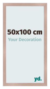 Bilderrahmen 50x100 cm Altrosa MDF Bologna Vorne Messe | Yourdecoration.de