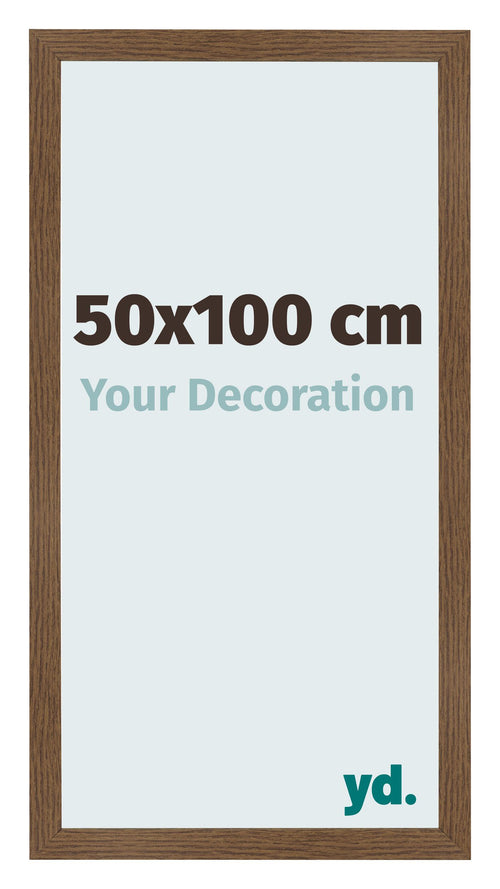 Bilderrahmen 50x100 cm Eiche Rustikal MDF Bologna Vorne Messe | Yourdecoration.de
