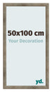 Bilderrahmen 50x100 cm Metall Vintage MDF Bologna Vorne Messe | Yourdecoration.de