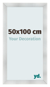 Bilderrahmen 50x100cm Aluminium Gebürstet MDF Pisa Vorne Messe | Yourdecoration.de