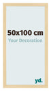 Bilderrahmen 50x100cm Buche Dekor MDF Bologna Vorne Messe | Yourdecoration.de