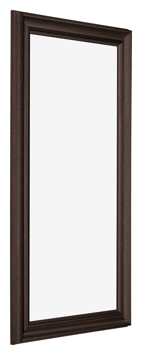 Bilderrahmen 50x100cm Eiche Dunkel MDF Lazio Vorne Schrag | Yourdecoration.de