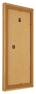 Bilderrahmen 50x100cm Gold Matt MDF Lazio Ruckseite Schrag | Yourdecoration.de