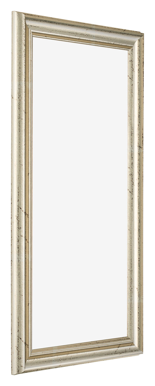 Bilderrahmen 50x100cm Metallglanz MDF Lazio Vorne Schrag | Yourdecoration.de