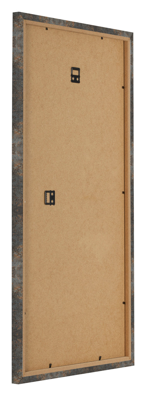 Bilderrahmen 50x100cm Oxidiertes Metall MDF Bologna Ruckseite Schrag | Yourdecoration.de