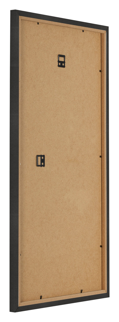 Bilderrahmen 50x100cm Schwarz Matt MDF Bologna Ruckseite Schrag | Yourdecoration.de