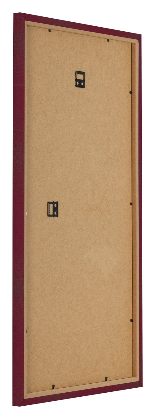 Bilderrahmen 50x100cm Weinrot Gewischt MDF Bologna Ruckseite Schrag | Yourdecoration.de