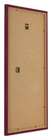Bilderrahmen 50x100cm Weinrot Gewischt MDF Bologna Ruckseite Schrag | Yourdecoration.de