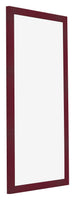 Bilderrahmen 50x100cm Weinrot Gewischt MDF Bologna Vorne Schrag | Yourdecoration.de