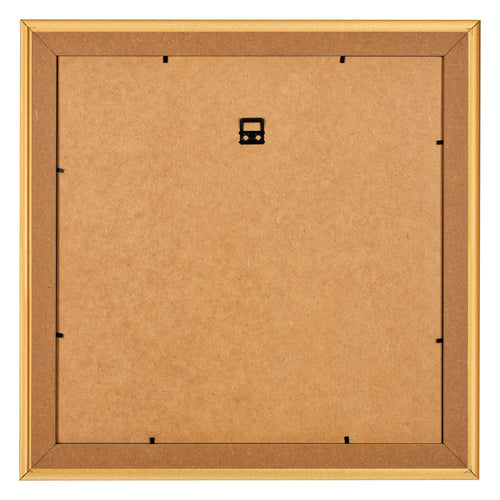 Bilderrahmen 50x50cm Gold Matt MDF Lazio Ruckseite | Yourdecoration.de