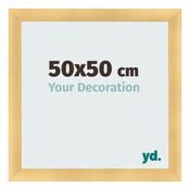 Bilderrahmen 50x50cm Gold Vintage MDF Pisa Vorne Messe | Yourdecoration.de