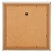 Bilderrahmen 50x50cm Metallglanz MDF Lazio Ruckseite | Yourdecoration.de
