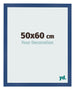 Bilderrahmen 50x60 cm Dunkelblau MDF Bologna Vorne Messe | Yourdecoration.de