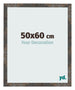 Bilderrahmen 50x60 cm Oxidiertes Metall MDF Bologna Vorne Messe | Yourdecoration.de