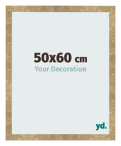 Bilderrahmen 50x60cm Gold Antik MDF Bologna Vorne Messe | Yourdecoration.de