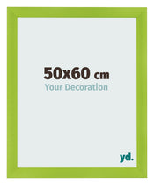Bilderrahmen 50x60cm Grün MDF Pisa Vorne Messe | Yourdecoration.de