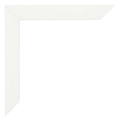 Bilderrahmen 50x60cm Weiß Vintage MDF Pisa Detail Ecke | Yourdecoration.de