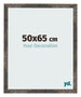 Bilderrahmen 50x65 cm Oxidiertes Metall MDF Bologna Vorne Messe | Yourdecoration.de