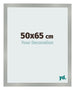 Bilderrahmen 50x65cm Aluminium Gebürstet MDF Bologna Vorne Messe | Yourdecoration.de