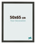 Bilderrahmen 50x65cm Antrazit MDF Bologna Vorne Messe | Yourdecoration.de