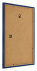 Bilderrahmen 50x65cm Dunkelblau Gewischt MDF Bologna Ruckseite Schrag | Yourdecoration.de