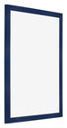 Bilderrahmen 50x65cm Dunkelblau Gewischt MDF Bologna Vorne Schrag | Yourdecoration.de