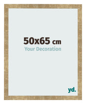 Bilderrahmen 50x65cm Gold Antik MDF Bologna Vorne Messe | Yourdecoration.de