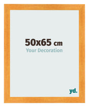 Bilderrahmen 50x65cm Orange MDF Pisa Vorne Messe | Yourdecoration.de