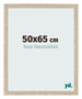 Bilderrahmen 50x65cm Sonoma Eiche MDF Bologna Vorne Messe | Yourdecoration.de