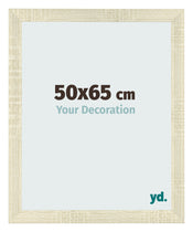 Bilderrahmen 50x65cm Sonoma Eiche MDF Pisa Vorne Messe | Yourdecoration.de
