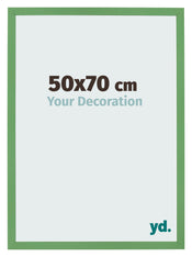 Bilderrahmen 50x70 cm Grun MDF Bologna Vorne Messe | Yourdecoration.de