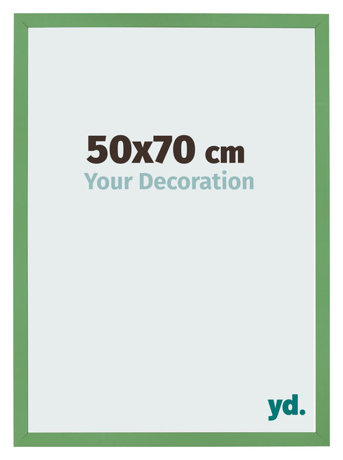 Bilderrahmen 50x70 cm Grun MDF Bologna Vorne Messe | Yourdecoration.de