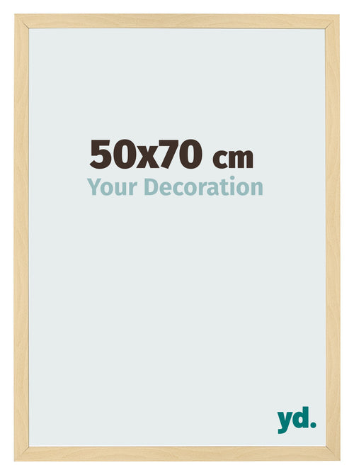Bilderrahmen 50x70cm Buche Dekor MDF Bologna Vorne Messe | Yourdecoration.de