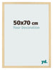 Bilderrahmen 50x70cm Buche Dekor MDF Bologna Vorne Messe | Yourdecoration.de