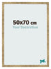 Bilderrahmen 50x70cm Gold Antik MDF Bologna Vorne Messe | Yourdecoration.de