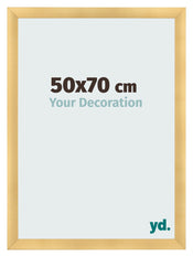 Bilderrahmen 50x70cm Gold Vintage MDF Pisa Vorne Messe | Yourdecoration.de