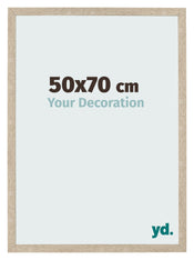 Bilderrahmen 50x70cm Sonoma Eiche MDF Bologna Vorne Messe | Yourdecoration.de